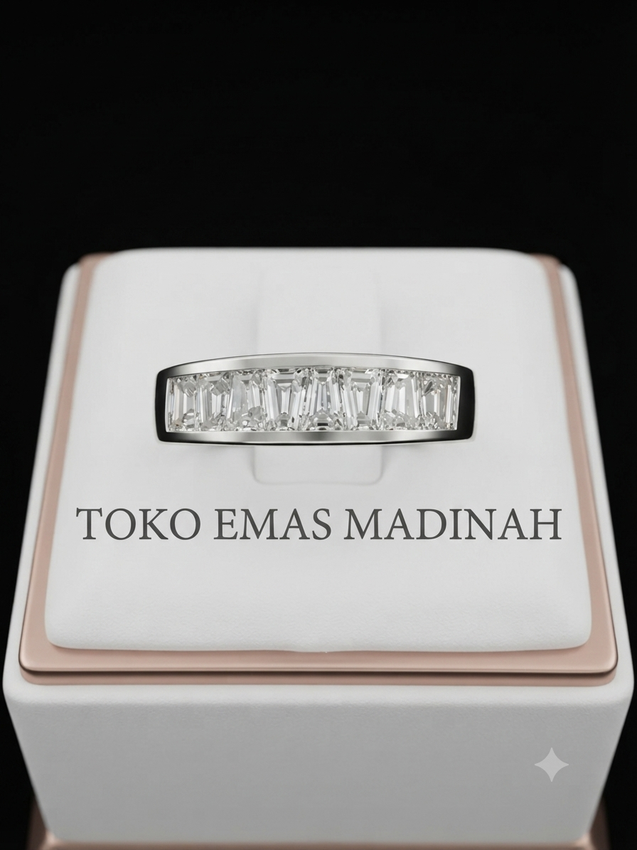 CINCIN ETERNITY BAND BAGUETTE M.S