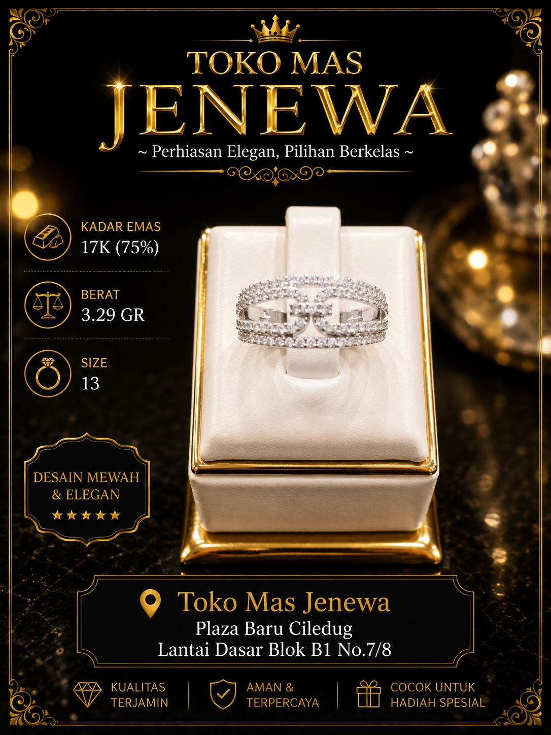 CINCIN 4 ring mata