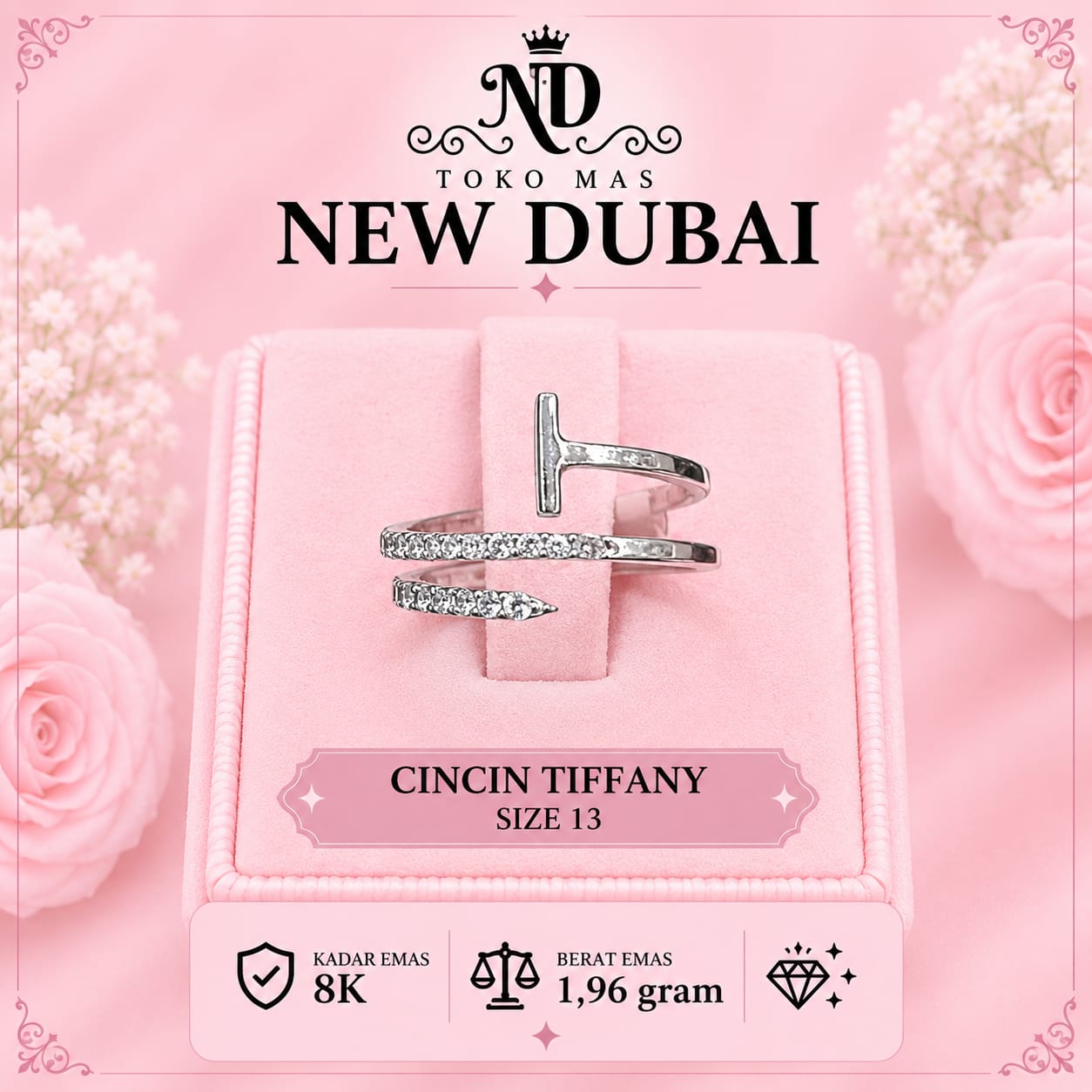 CINCIN TIFANNY SPIRAL