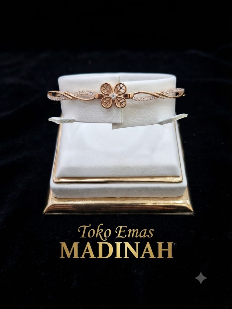 GELANG B BUNGA GELOMBANG LISTRING
