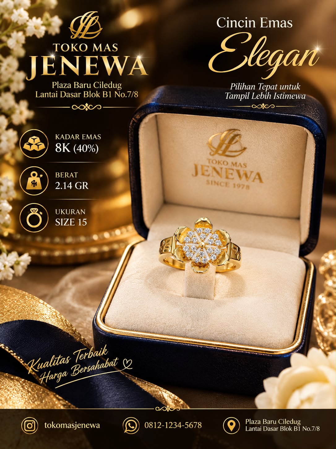 CINCIN CRTR BUNGA