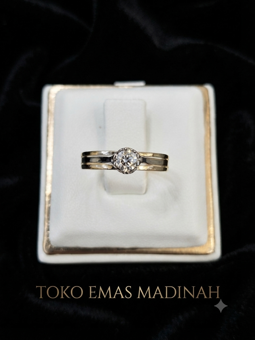 CINCIN SOLITER 3 RING M.S