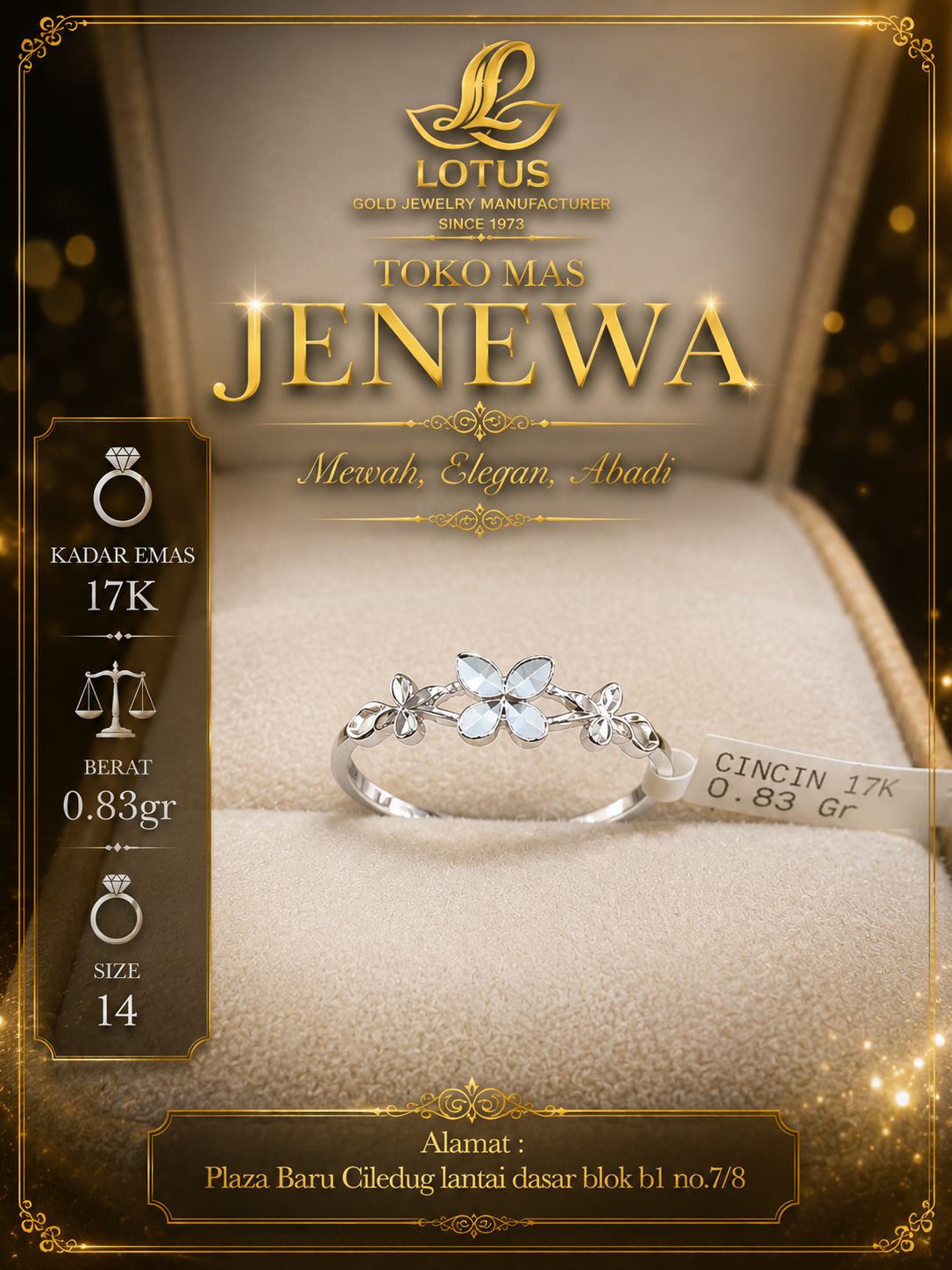 CINCIN 3 BUNGA