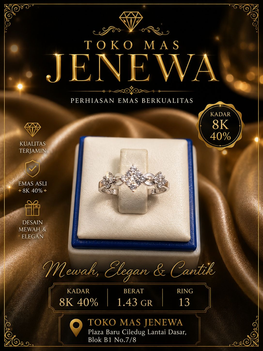 CINCIN 3 bunga