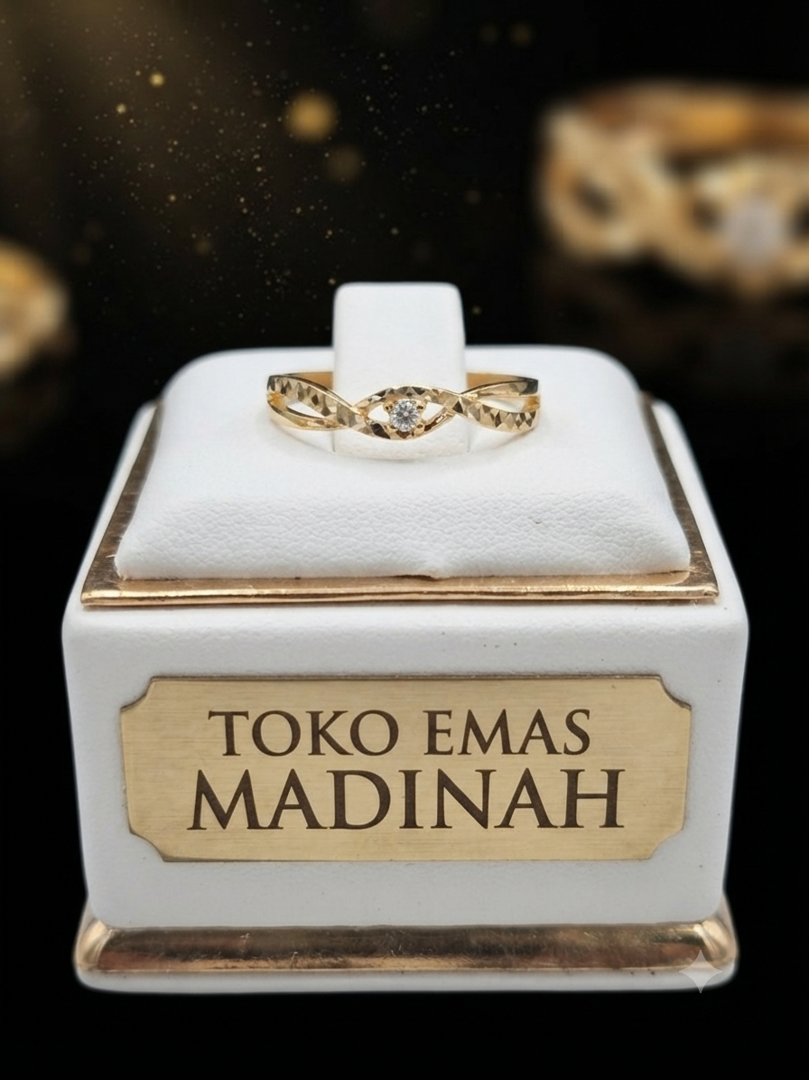 CINCIN GELOMBANG SELISIH MOTIF AD