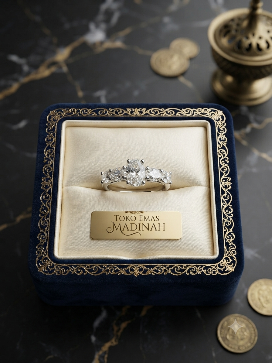CINCIN OVAL CUT  L.G.D