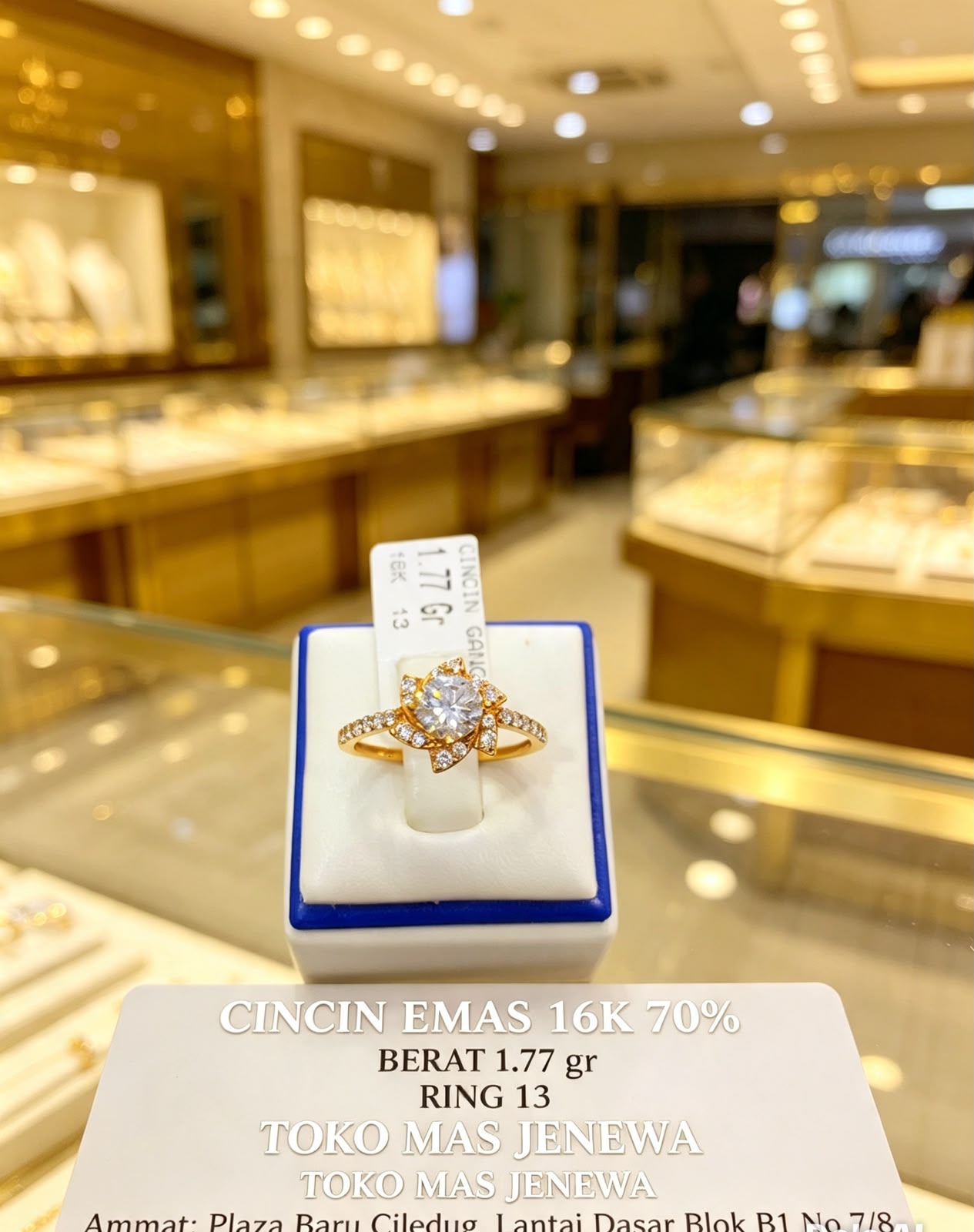 CINCIN gangsing mata