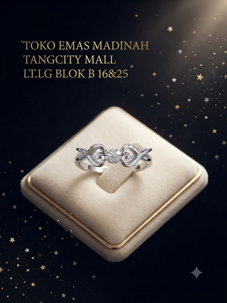 CINCIN DOUBLE HEART