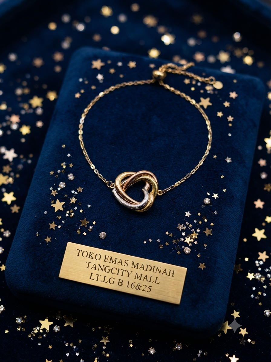 GELANG R SERUT TRINITY HEART KOMBINASI 1 FM