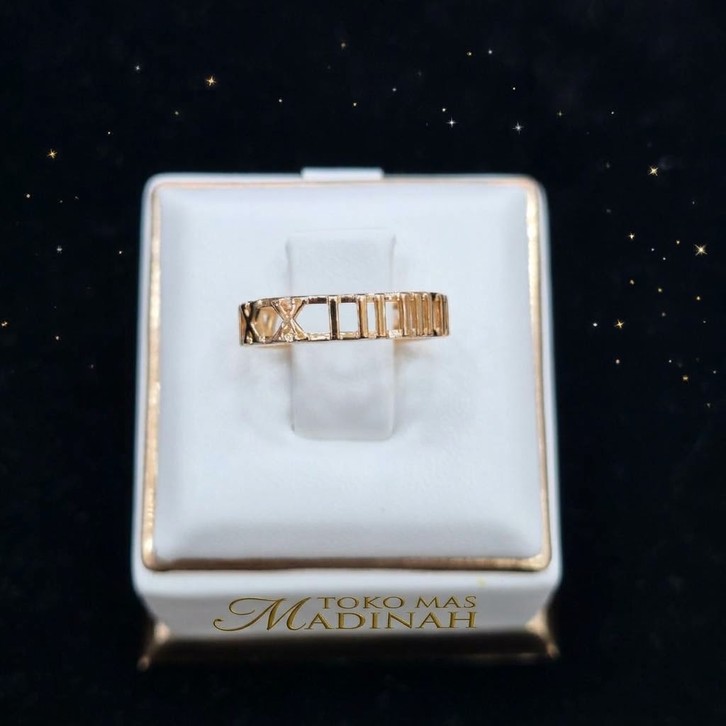 CINCIN ROMAN NUMERAL HOLLOW