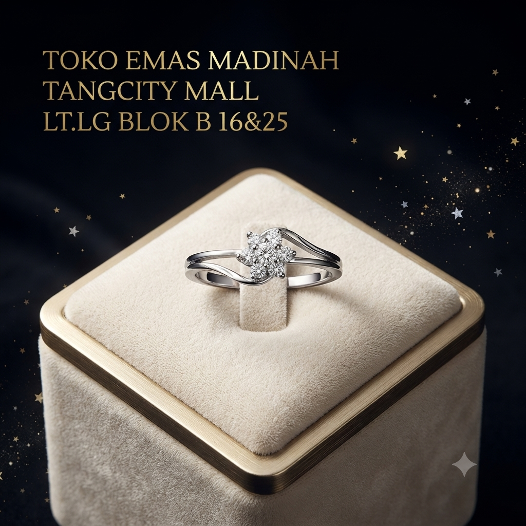 CINCIN BUNGA GELOMBANG L.G.D