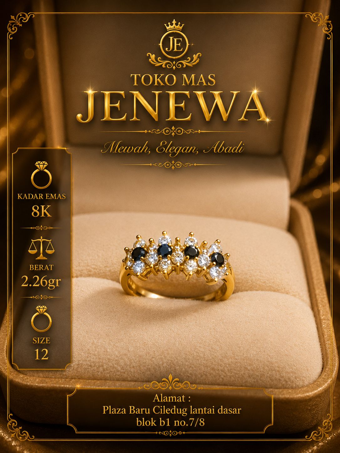 CINCIN 3 MATA HITAM