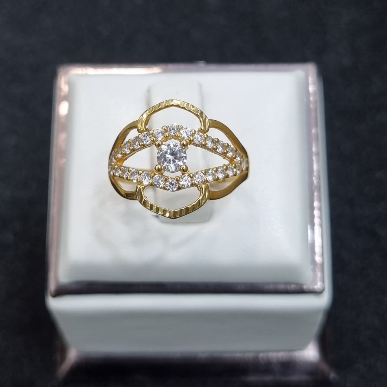 CINCIN 2 LISTRING AN BUNGA UKIR