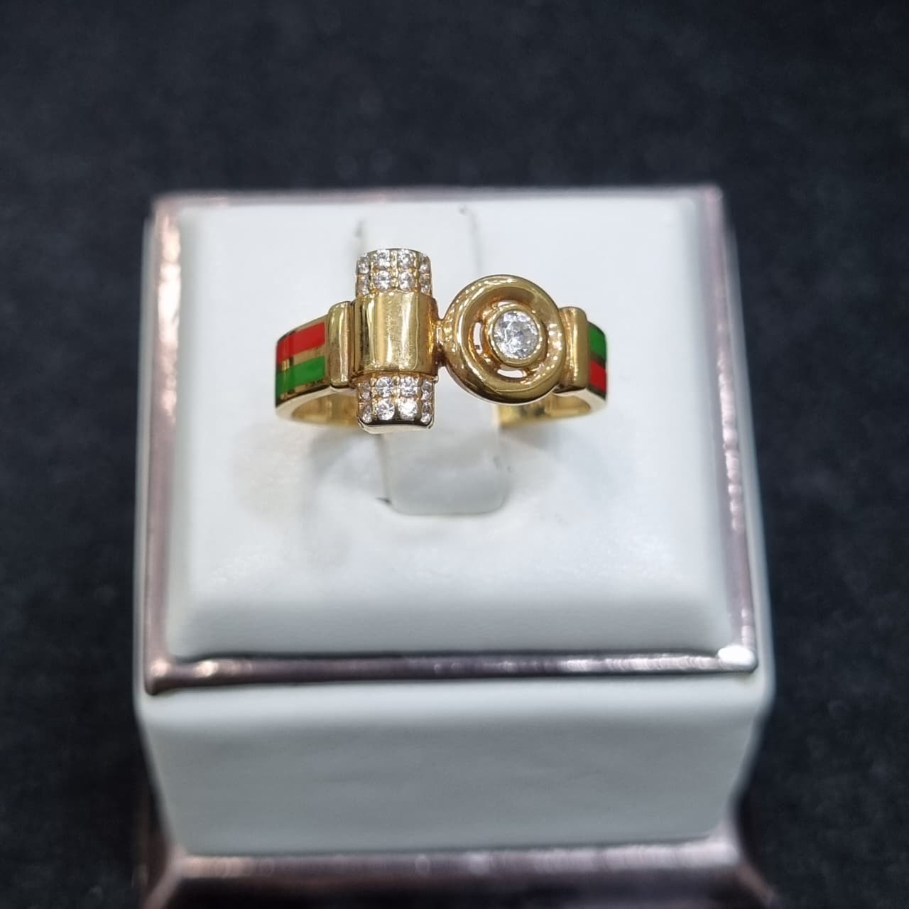 CINCIN EIGNER CAT MERAH&HIJAU AD