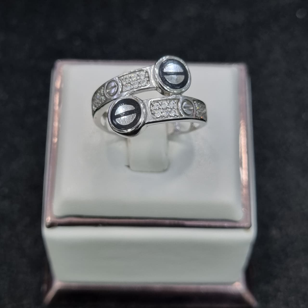 CINCIN SELISIH CARTIER CAT HITAM AD