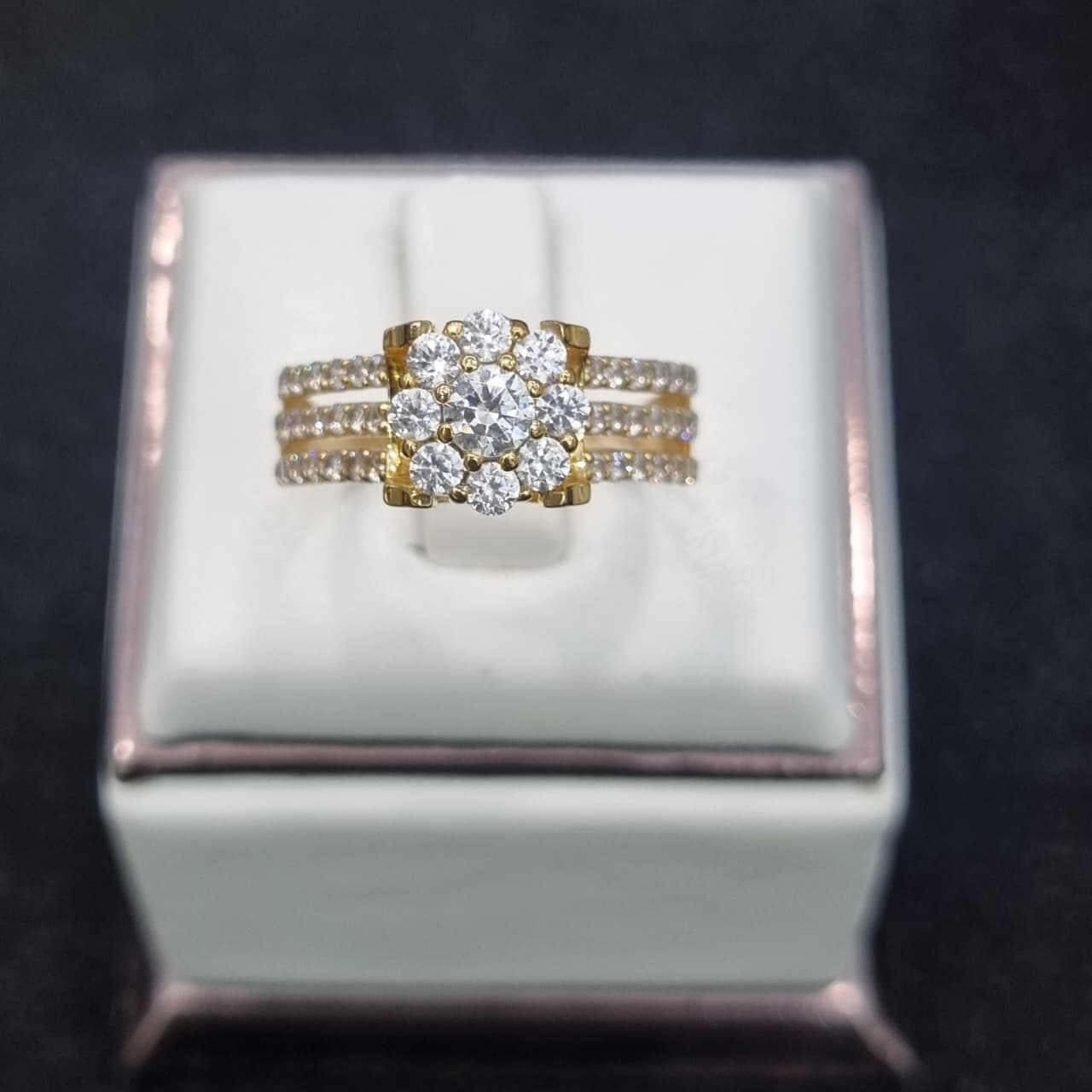 CINCIN BUNGA 3 RING LISTRING