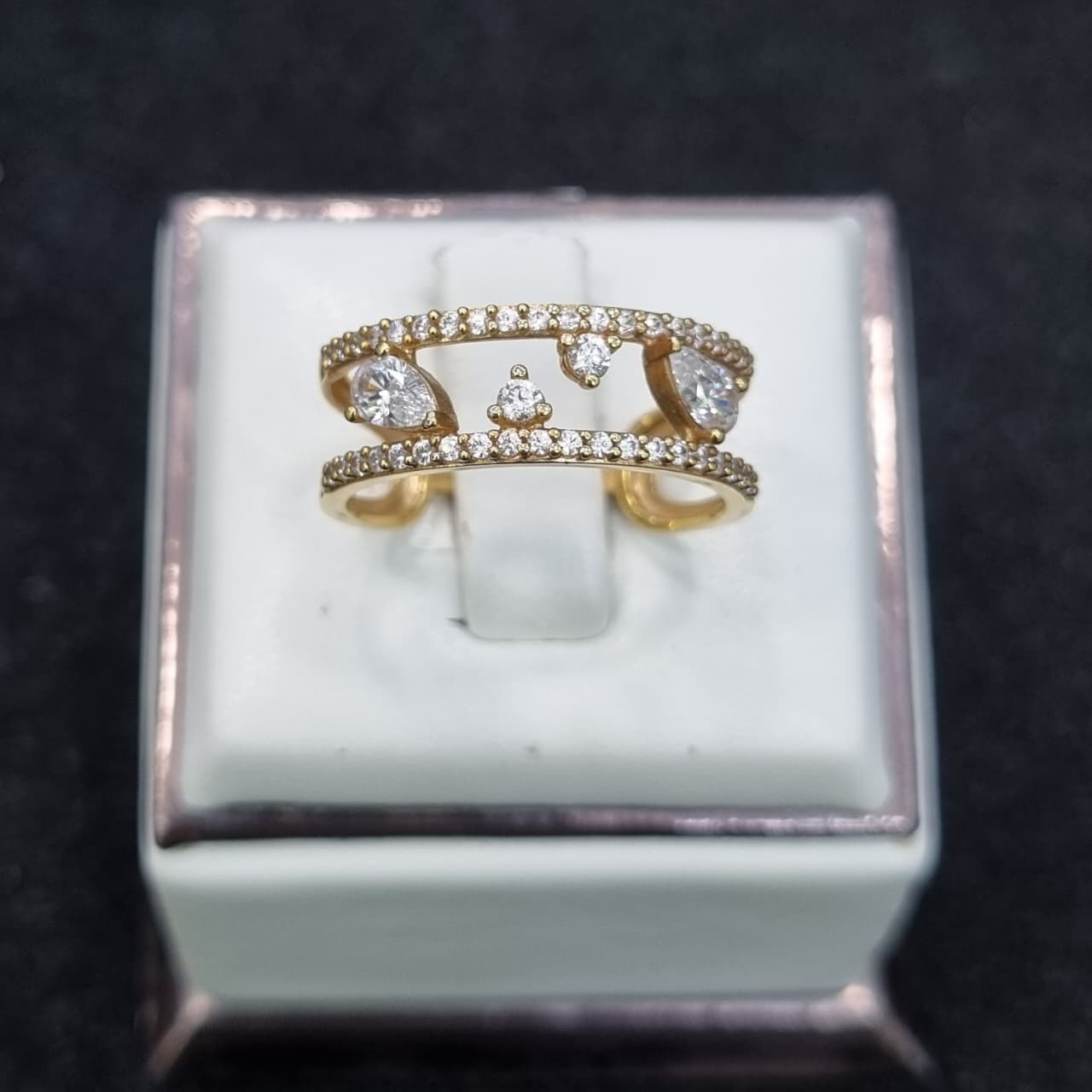 CINCIN 2 RING LISTRING MATA RACHEL