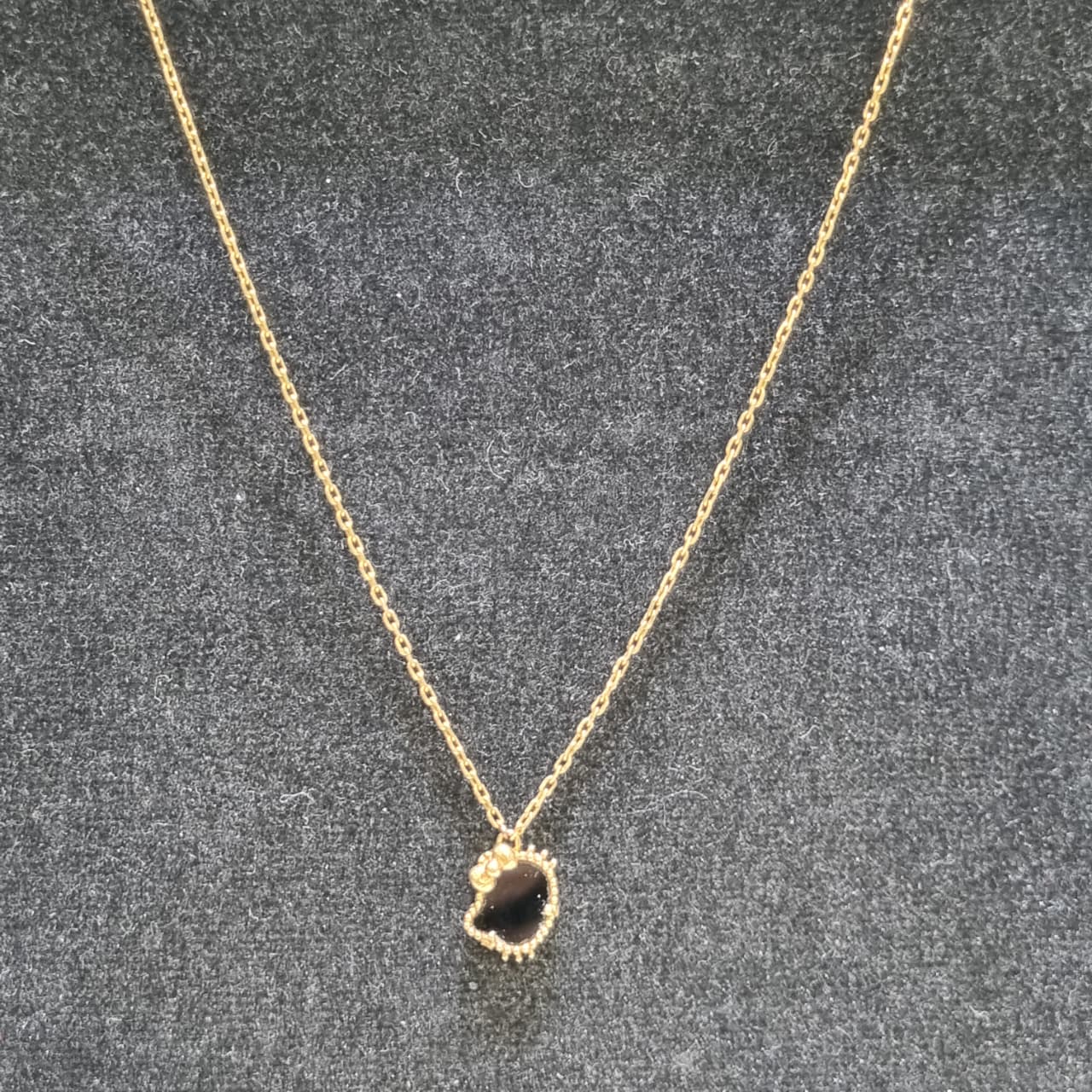 KALUNG K HELLOKITTY BATU HITAM