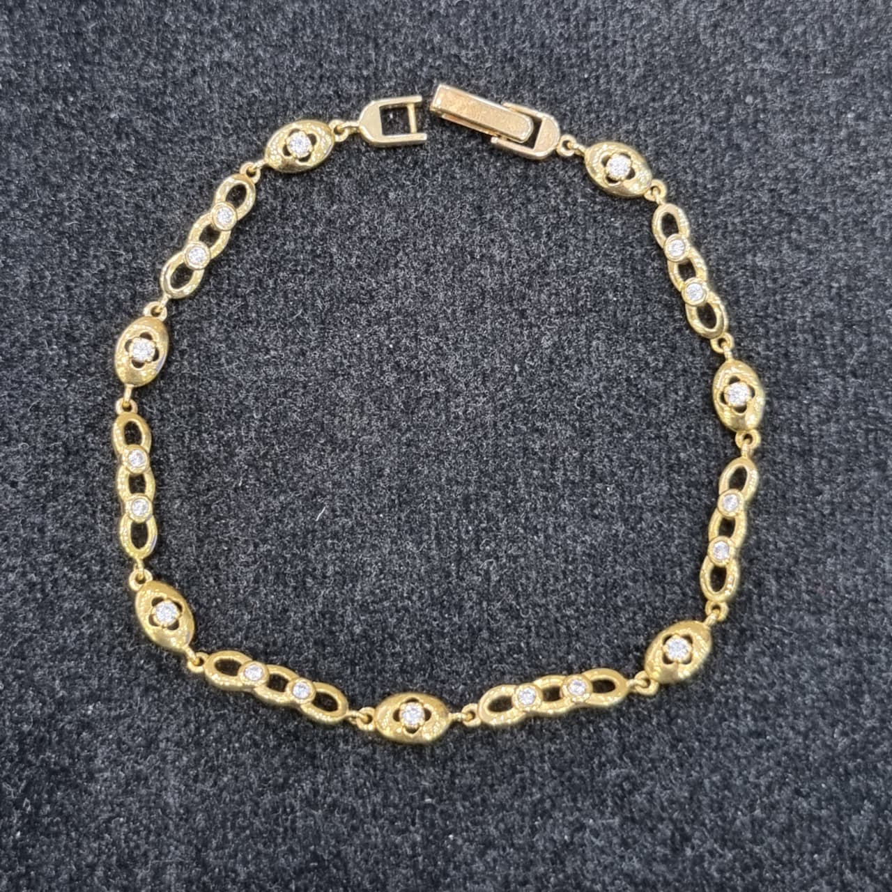 GELANG PLAT OVAL BUNGA MT