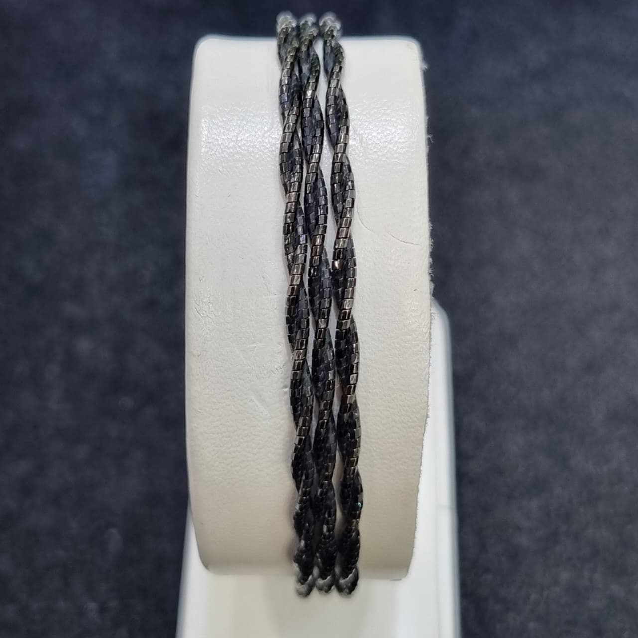 GELANG COKER 3 LAYER HITAM KEPANG