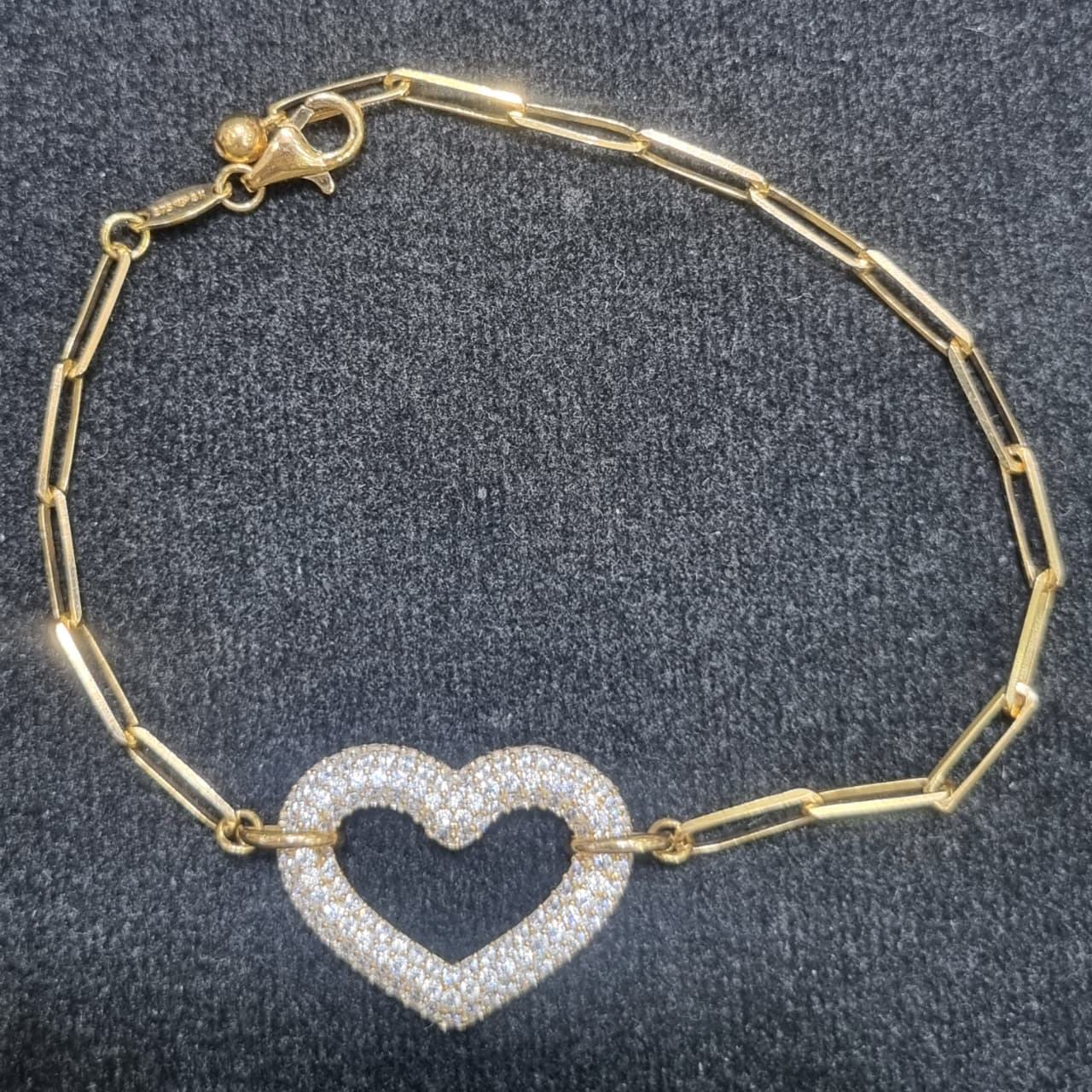 GELANG R LOVE PAPERKLIP MATA AD